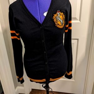 Harry Potter Hufflepuff Cardigan size Large